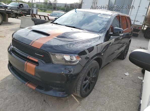 1C4SDHCT7JC186489 2018 DODGE DURANGO Black უკანა მარცხენა