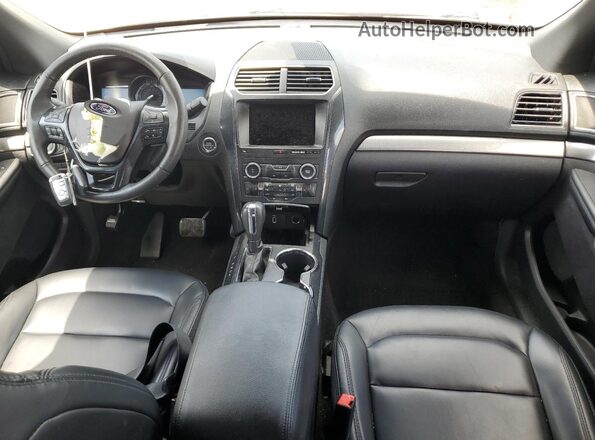 1FM5K7D8XKGA84469 2019 FORD FORD EXPLORER Red წინა პანელის ხედი