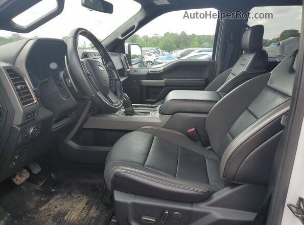NJ1574E 2020 FORD F150 White Առջևի վահանակի տեսք