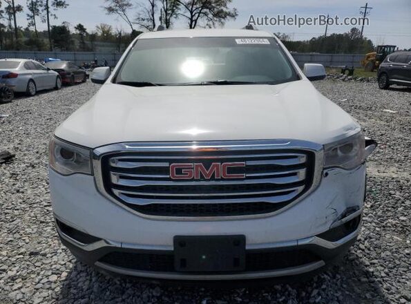 1GKKNLLAXJZ193534 2018 GMC ACADIA White Դիմացի տեսք