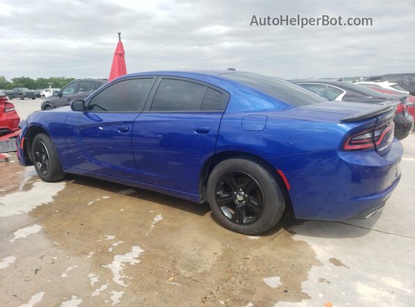 2C3CDXBG5LH152901 2020 DODGE CHARGER Blue უკანა მარცხენა