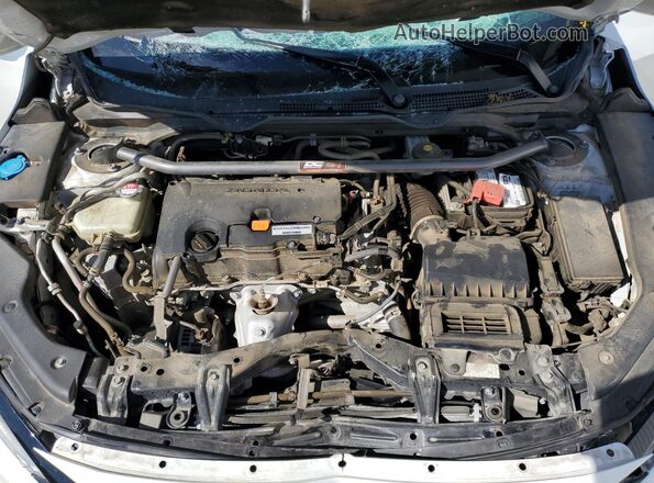 2HGFC2F83LH517627 2020 HONDA CIVIC Белый Вид задней части салона