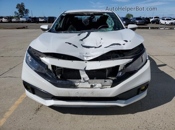 2HGFC2F83LH517627 2020 HONDA CIVIC Белый Вид спереди
