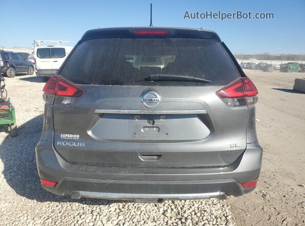 5N1AT2MT2HC796638 2017 NISSAN ROGUE Green Հետևի տեսք