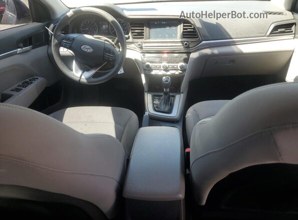 5NPD84LF9LH554016 2020 HYUNDAI ELANTRA Black წინა პანელის ხედი