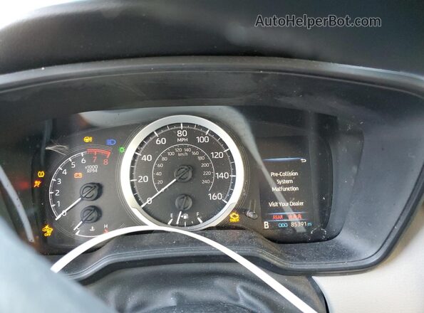 JTDEPRAE8LJ025176 2020 TOYOTA LL Blue Вид щитка приладів