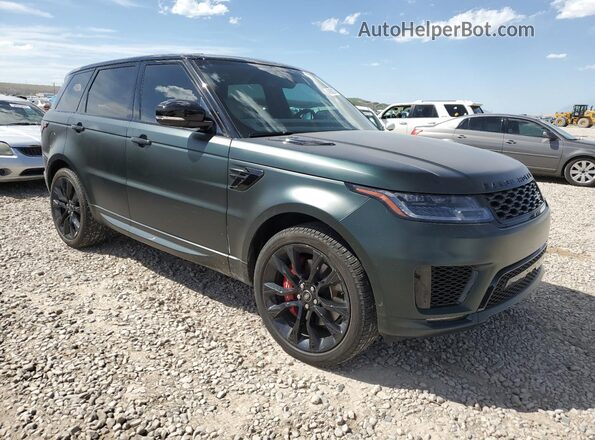 SALWS2RU2NA224564 2022 LAND ROVER RANGE Green Передня права чверть