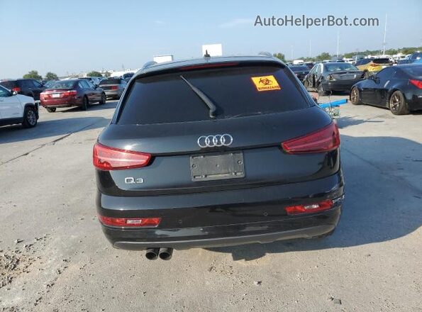 WA1BFCFS4GR010984 2016 AUDI Q3 Black უკანა ხედი