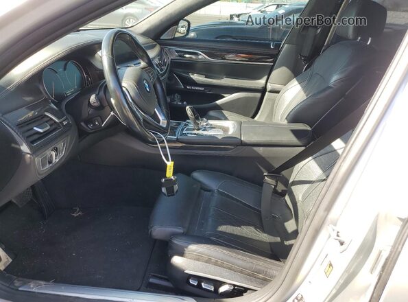 WBA7F2C54GG417202 2016 BMW 7 SERIES Серебряный Вид щитка приборов