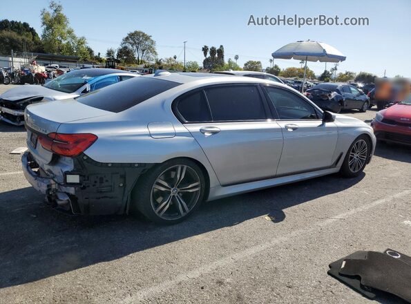 WBA7F2C54GG417202 2016 BMW 7 SERIES Серебряный Передняя правая четверть