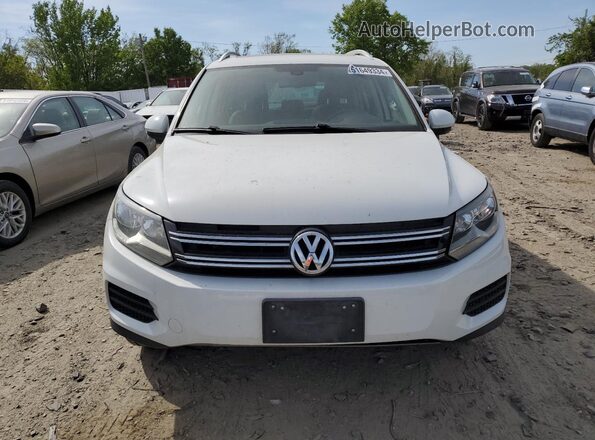 WVGSV7AX6HW513191 2017 VOLKSWAGEN TIGUAN Белый Вид щитка приборов