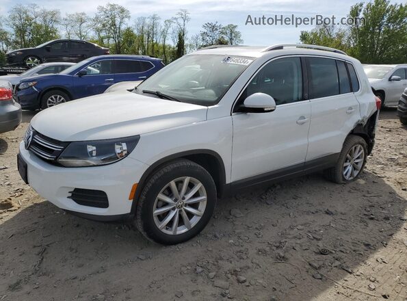 WVGSV7AX6HW513191 2017 VOLKSWAGEN TIGUAN Белый Задняя левая четверть