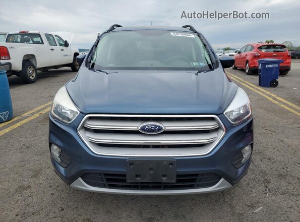 1FMCU9GD2JUB66475 2018 FORD ESCAPE Blue Հետևի նստատեղերի տեսք