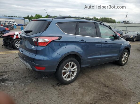 1FMCU9GD2JUB66475 2018 FORD ESCAPE Blue Հետևի տեսք