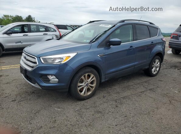 1FMCU9GD2JUB66475 2018 FORD ESCAPE Blue Հետևի ձախ