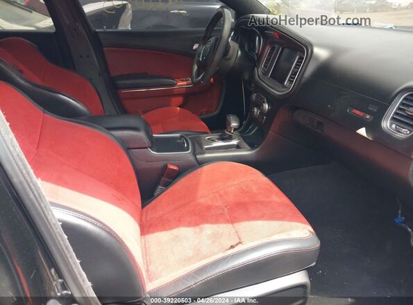 2C3CDXGJ4LH178118 2020 DODGE CHARGER Black Widok wnętrza z przodu