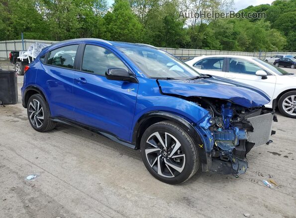 3CZRU6H1XLM728819 2020 HONDA HR-V Blue წინა მარჯვენა