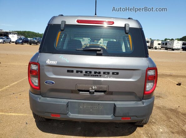 3FMCR9A69MRA03152 2021 FORD BRONCO Gray Widok wnętrza z tyłu