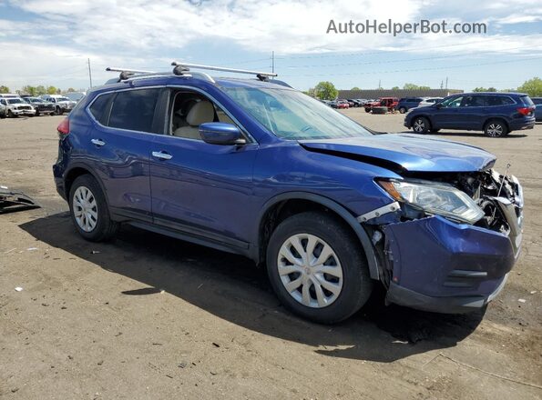 5N1AT2MV7HC811362 2017 NISSAN ROGUE Blue 