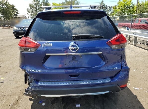 5N1AT2MV7HC811362 2017 NISSAN ROGUE Blue 