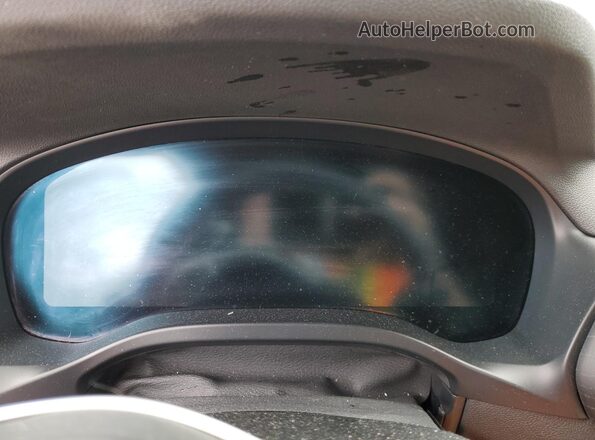 5UX33DT05P9R75444 2023 BMW X4 White Instrument cluster view