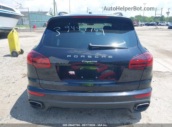 WP1AA2A29HKA89014 2017 PORSCHE CAYENNE Black 