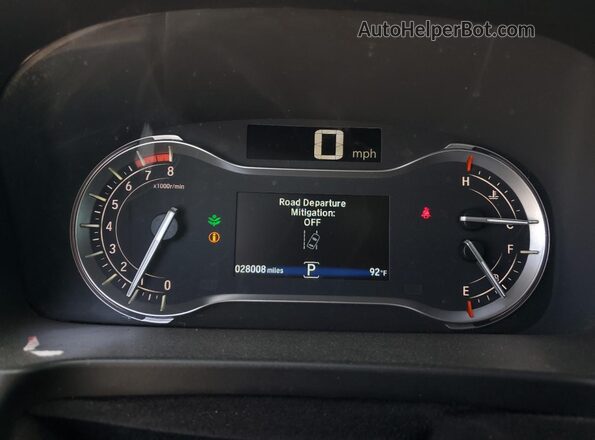 5FPYK3F50PB016610 2023 HONDA RIDGELINE Gray Vista del cuadro de instrumentos