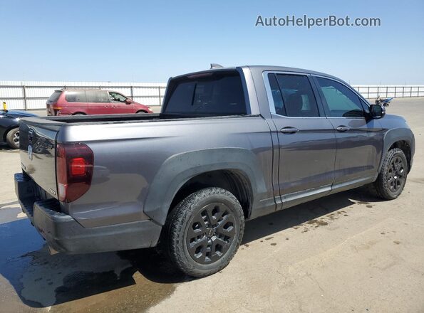 5FPYK3F50PB016610 2023 HONDA RIDGELINE Gray Trasero derecho