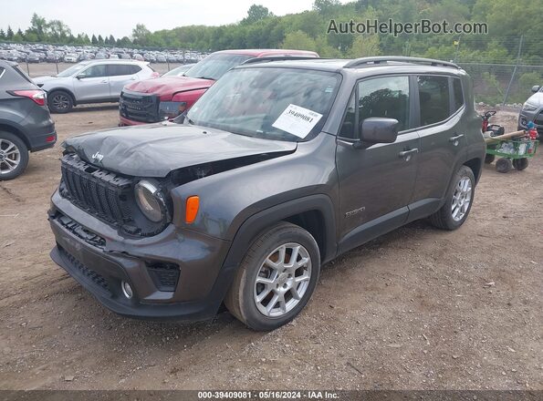 ZACNJCBB8MPM24736 2021 JEEP RENEGADE Gray Vista tres cuartos delantera izquierda