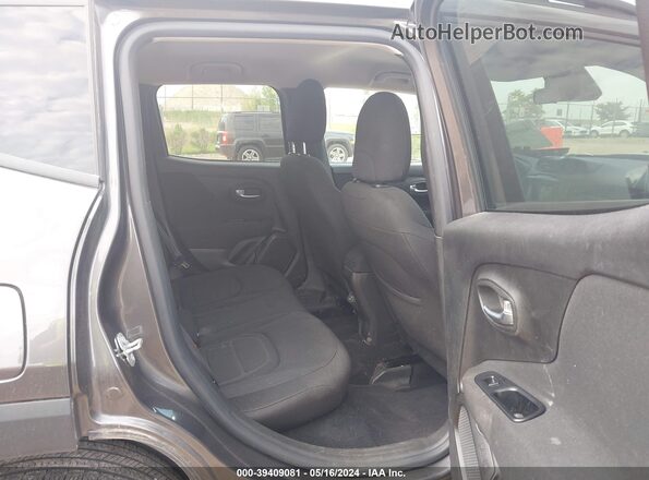 ZACNJCBB8MPM24736 2021 JEEP RENEGADE Gray Vista de la etiqueta del VIN