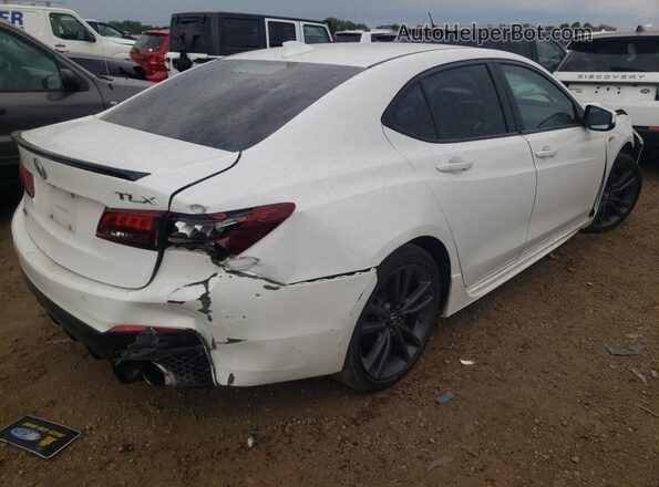 19UUB2F6XJA011751 2018 ACURA TLX White Հետևի աջ