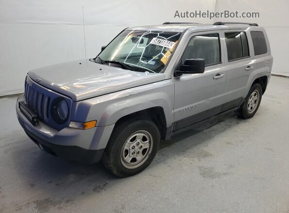 1C4NJPBAXHD116117 2017 JEEP PATRIOT Серебряный 