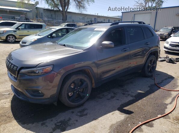 1C4PJLLB2MD155884 2021 JEEP CHEROKEE LATITUDE PL Gray Հետևի ձախ