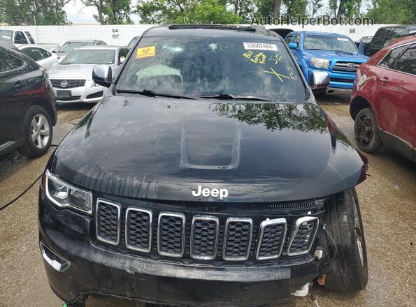 1C4RJFBG8KC532292 2019 JEEP GRAND Black Widok z przodu