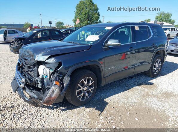 1GKKNRLS5LZ158737 2020 GMC ACADIA Blue Vista tres cuartos delantera izquierda