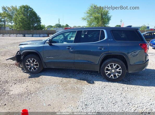 1GKKNRLS5LZ158737 2020 GMC ACADIA Blue Vista interior de 360 grados