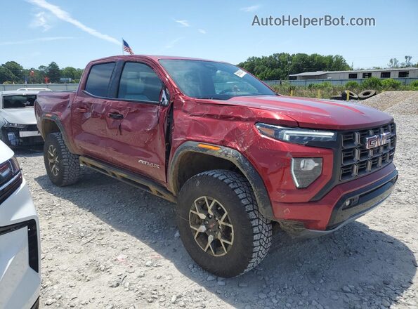 1GTP6EEK6R1134054 2024 GMC CANYON Maroon Front interior view