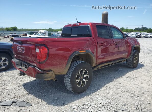 1GTP6EEK6R1134054 2024 GMC CANYON Maroon Rear view