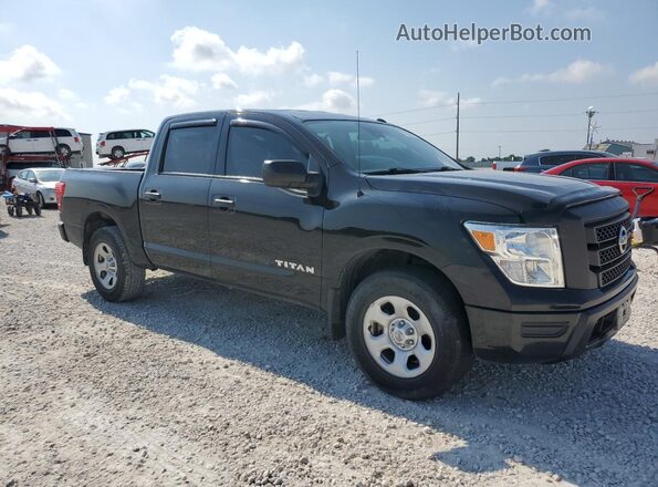 1N6AA1EC2MN526307 2021 NISSAN TITAN Black Przód prawy