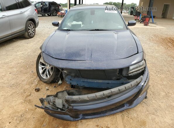 2C3CDXHG3GH197056 2016 DODGE CHARGER Blue წინა ხედი
