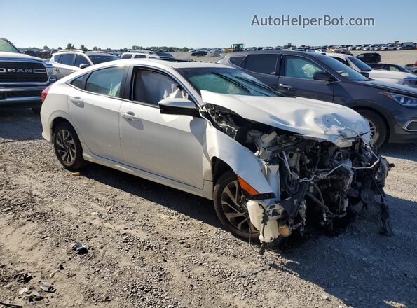 2HGFC2F74JH522193 2018 HONDA CIVIC White Передня права чверть
