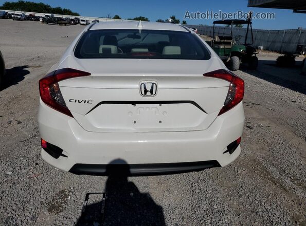 2HGFC2F74JH522193 2018 HONDA CIVIC White Вид ззаду