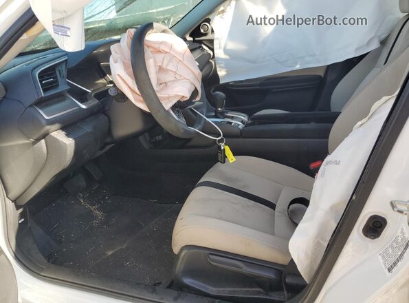 2HGFC2F74JH522193 2018 HONDA CIVIC White Вид салону спереду