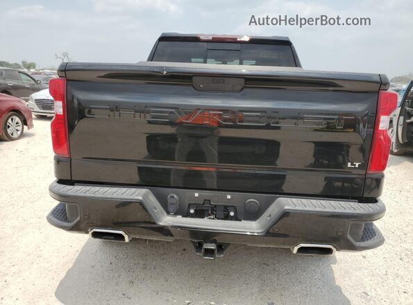 3GCPYFED8MG113797 2021 CHEVROLET SILVERADO Black Widok z tyłu