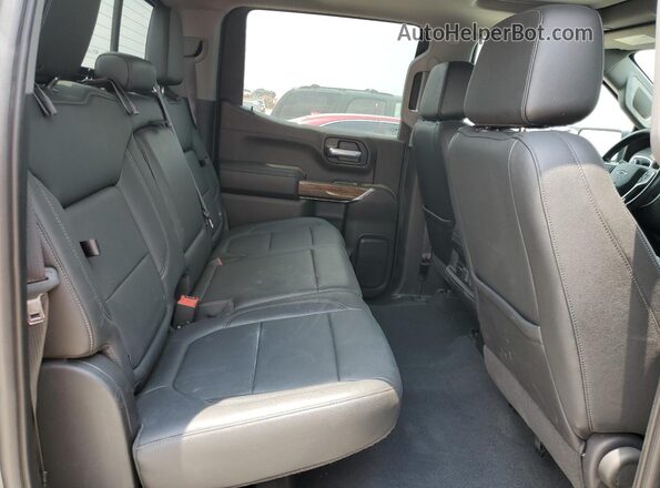 3GCPYFED8MG113797 2021 CHEVROLET SILVERADO Black Widok tylnych siedzeń