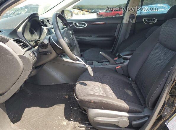 3N1AB7APXKY209017 2019 NISSAN SENTRA Black Սալոնի դիմացի տեսք
