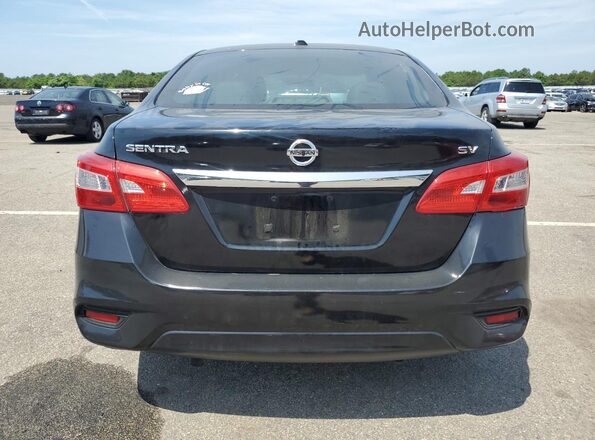 3N1AB7APXKY209017 2019 NISSAN SENTRA Black Հետևի տեսք
