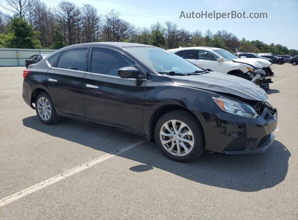 3N1AB7APXKY209017 2019 NISSAN SENTRA Black Առջևի աջ