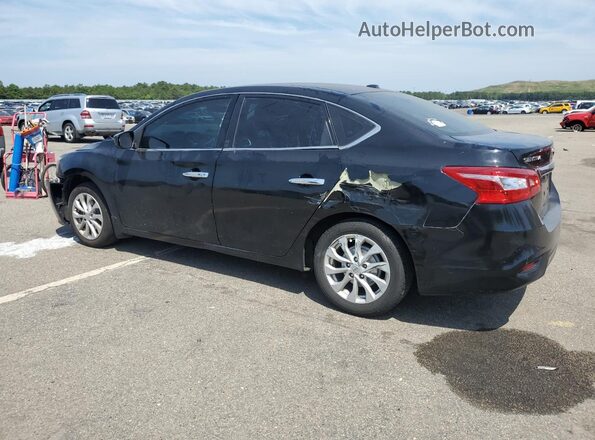 3N1AB7APXKY209017 2019 NISSAN SENTRA Black Հետևի ձախ