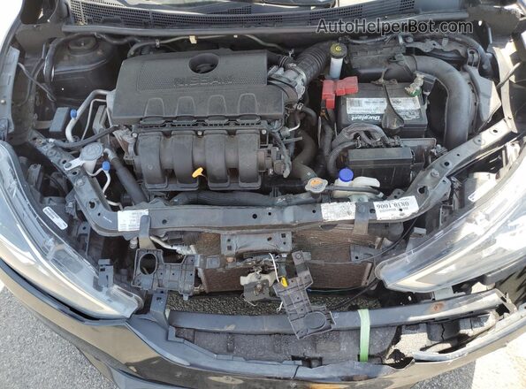 3N1AB7APXKY209017 2019 NISSAN SENTRA Black Սալոնի հետևի տեսք